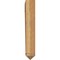 Ekena Millwork Merced Arts & Crafts Rough Sawn Bracket, Western Red Cedar, 6"W x 32"D x 38"H BKT06X32X38MRC03RWR - alternate 4